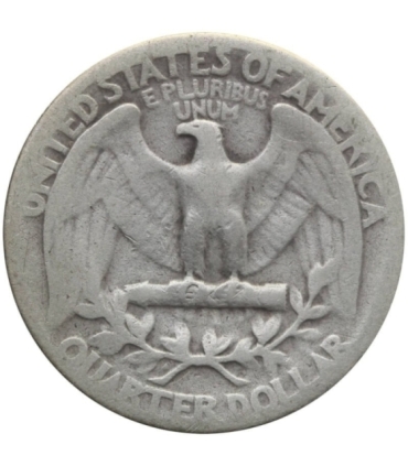 USA ¼ dolara (quarter, 25 centów), 1941, ćwierćdolarówka Waszyngtona, Ag900