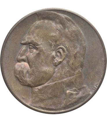 5 złotych Piłsudski Orzeł Strzelecki 1934, stan 3