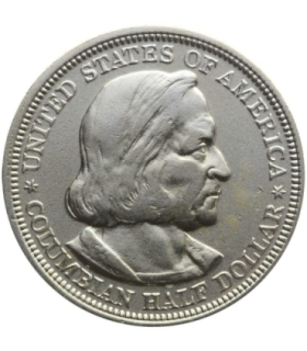 USA ½ dolara, half dollar, 1893, Światowa Wystawa Kolumbijska