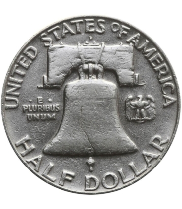 USA Half dollar, 1952, D, stan 3