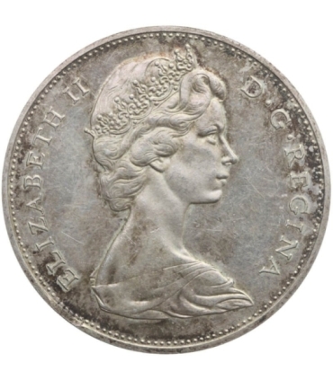 Kanada 1 dolar, 1965, srebro, Canoe