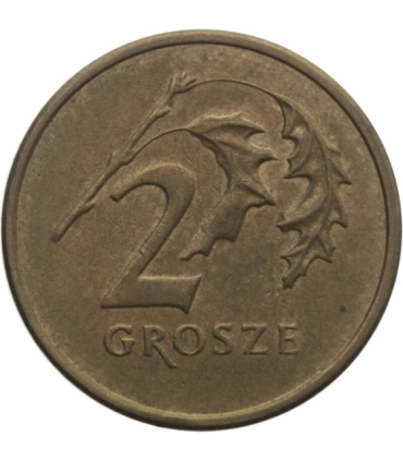 Destrukt, 2 grosze 2000, skrętka w lewo około 70 stopni, st. 2