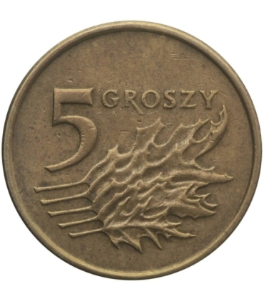 Destrukt, 5 groszy 2007, skrętka w prawo ~30 stopni, st. 2