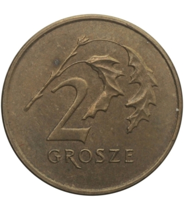 Destrukt, 2 grosze 2008, skrętka w lewo około 20 stopni, st. 2