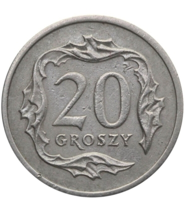 Destrukt, 20 groszy 2001, skrętka w lewo 30 stopni, st. 3+