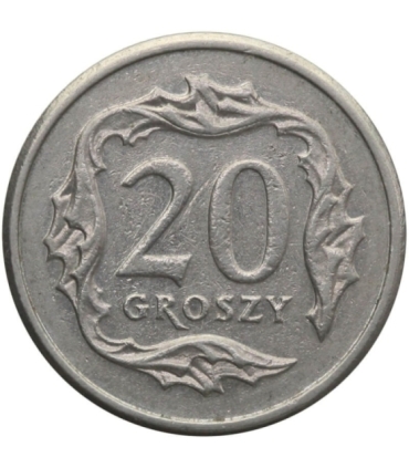 Destrukt, 20 groszy 2008, skrętka w lewo 150 stopni, st. 3+