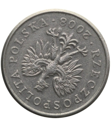 Destrukt, 20 groszy 2008, skrętka w lewo 150 stopni, st. 3+