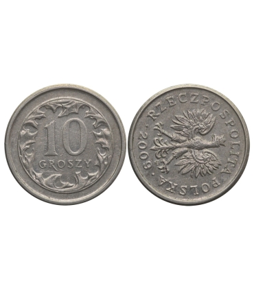 Destrukt, 10 groszy 2009, skrętka w prawo 85 stopni, st. 3+