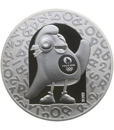 Francja 10 euro, 2022 Igrzyska XXXIII Olimpiady, Paryż 2024 - maskotka