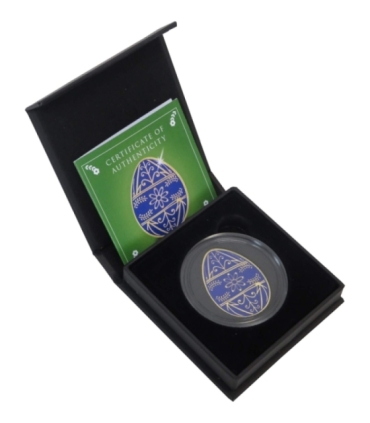 1 dolar Niu, 2024, Kraslicka Pisanka, etui