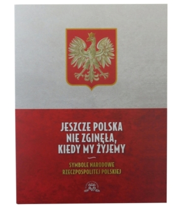 Zestaw medali "Jeszcze Polska nie zginęła" 1 x złoto Au 585 + 6 x miedzionikiel