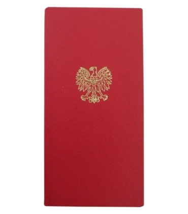 Medal „Za zasługi dla obronności kraju”, etui