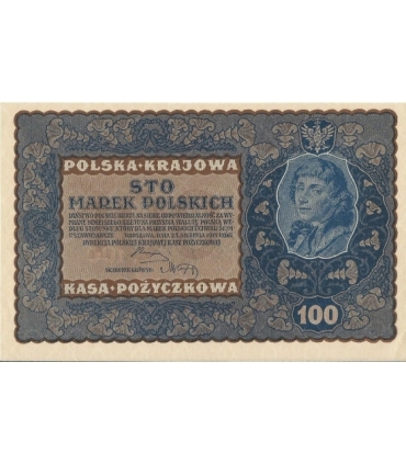 100 marek polskich 1919 stan 1, IF Seria Z