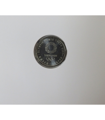 Zestaw monet olimpijskich Tokyo 2020, 1x 500 Yen + 13x 100 Yen + etui