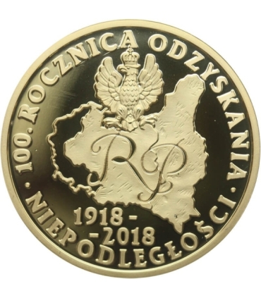 Medal,100 Rocznica Odzyskania Niepodległości 1918 - 2018, Juliusz Kossak