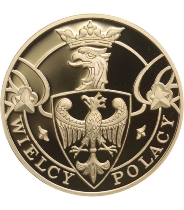 Medal, Wielcy Polacy, Królowa Jadwiga 1374 - 1399