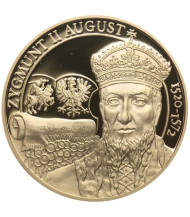Medal, Wielcy Polacy, Zygmunt II August 1520 - 1572