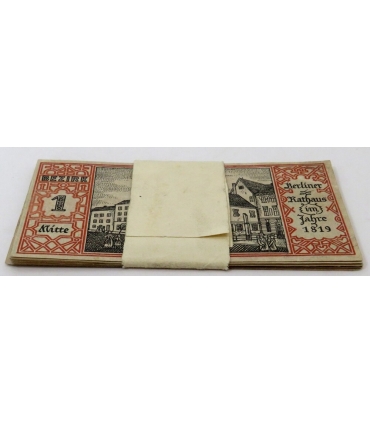 Lot: 3 x Notgeldy Gryfów śląski, 10,25,50 fenigów