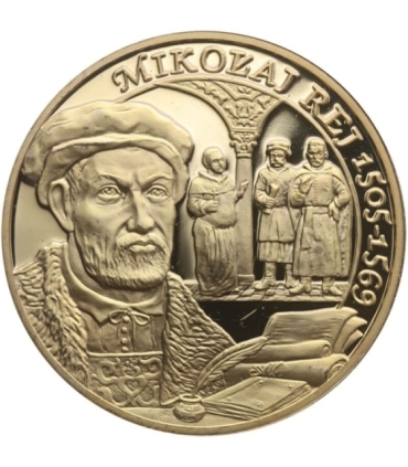 Medal, Wielcy Polacy, Mikołaj Rej 1505-1569
