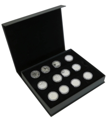 Polska, medal Jan Paweł II, Święci i błogosławieni, srebro, certyfikat