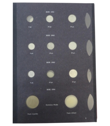 80 monet PRL lata 1949-1972 +  używany album