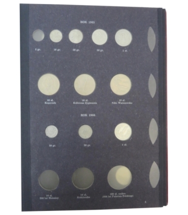 80 monet PRL lata 1949-1972 +  używany album