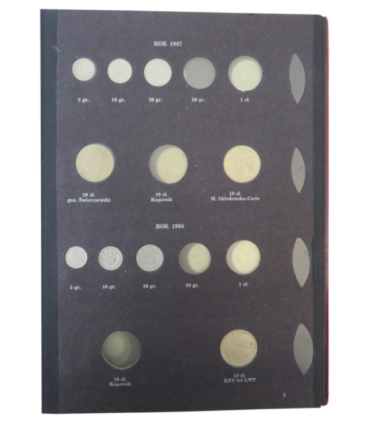 80 monet PRL lata 1949-1972 +  używany album