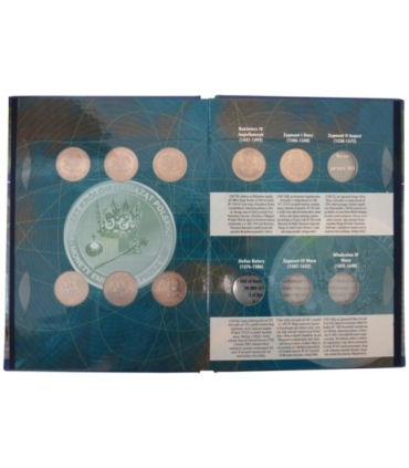 Zestaw 12 monet Poczet Królów Polskich