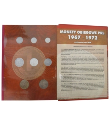 23 monety PRL lata 1949-1962 +  używany album 1949-1966