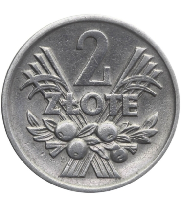2 złote Jagody, 1971, stan 3/3+