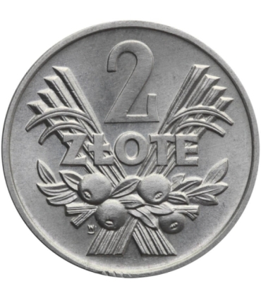2 złote Jagody, 1970, stan 1-