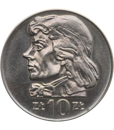 10 zł Tadeusz Kościuszko, 1969, st. 1-/2+