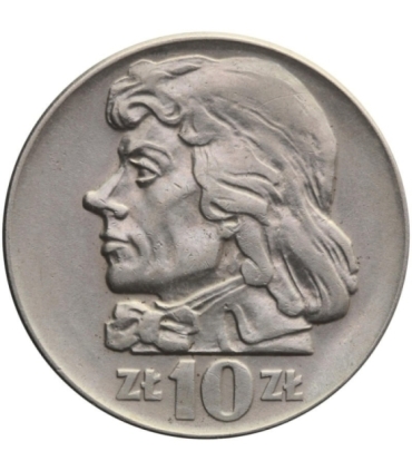10 złotych Tadeusz Kościuszko 1966, stan 1-