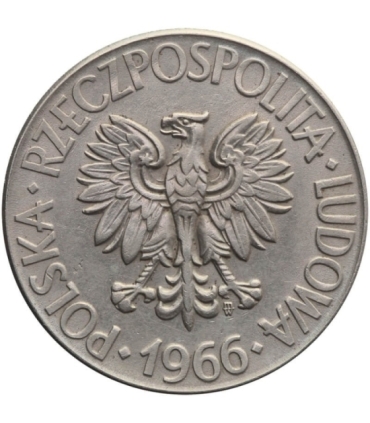 10 złotych Tadeusz Kościuszko 1966, stan 1-