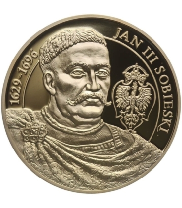 Medal, Wielcy Polacy, Jan III Sobieski 1629 _ 1696