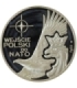 Medal; Wejście Polski do NATO 1999 - srebro Ag 925 + etui