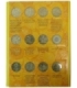 Pełny zestaw / komplet monet 2 zł GN 1995-2003, 63 szt.  + album