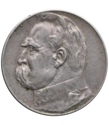 5 złotych Piłsudski 1935, stan 3