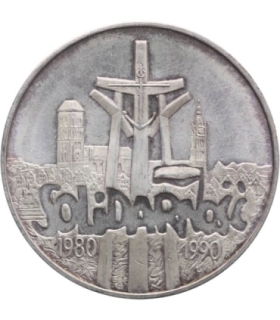 100000zł Solidarność 1990 TYP A, stan 2