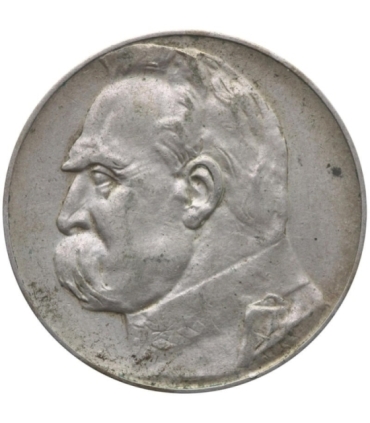 5 złotych Piłsudski 1935, stan 3