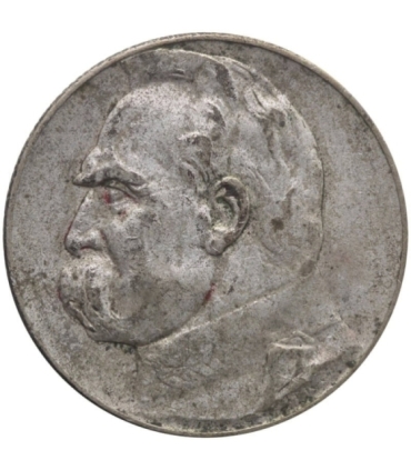 5 złotych Piłsudski 1936, stan 3