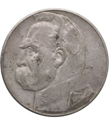 10 zł Józef Piłsudski 1936, stan 3