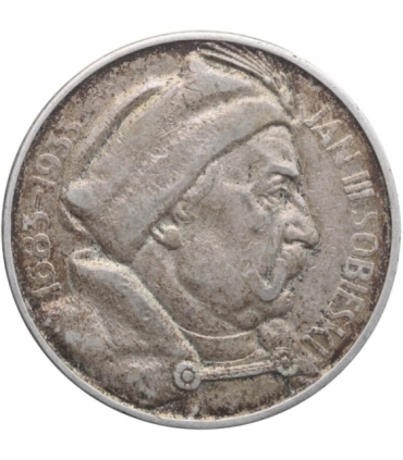 10 zł Jan III Sobieski 1933, stan 3+