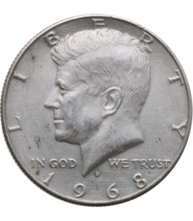 USA 1/2 dolara half dollar Kennedy 1968, stan 2