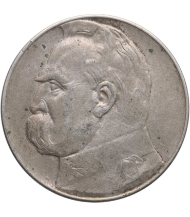 10 zł Józef Piłsudski 1935, stan 3