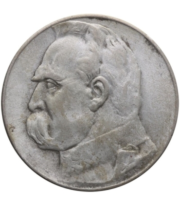 5 złotych Piłsudski 1936, stan 3