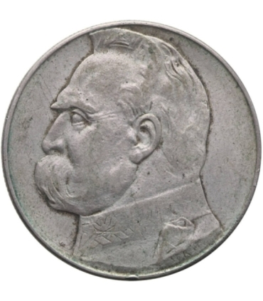 10 zł Józef Piłsudski 1937, stan 3+