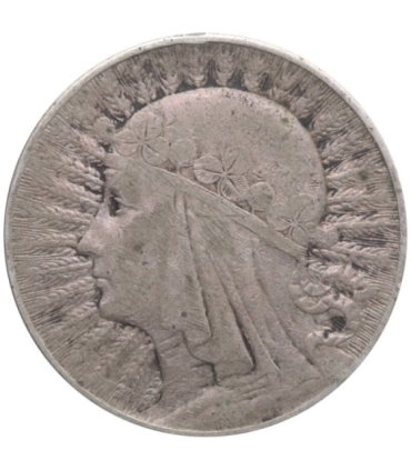 10 złotych Głowa kobiety 1932, stan 3-