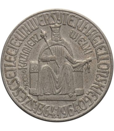 10 złotych Kazimierz Wielki próba 1964, stan 1