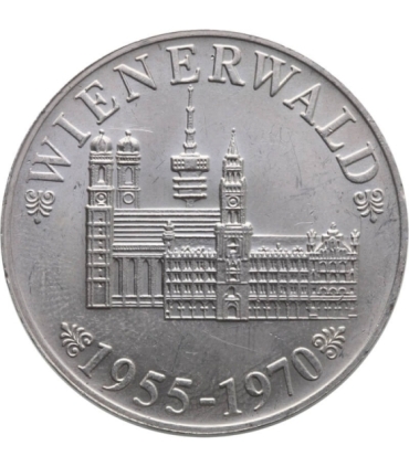 Austria, Medal Las wiedeński, Wienerwald Gastlichkeit, srebro Ag800